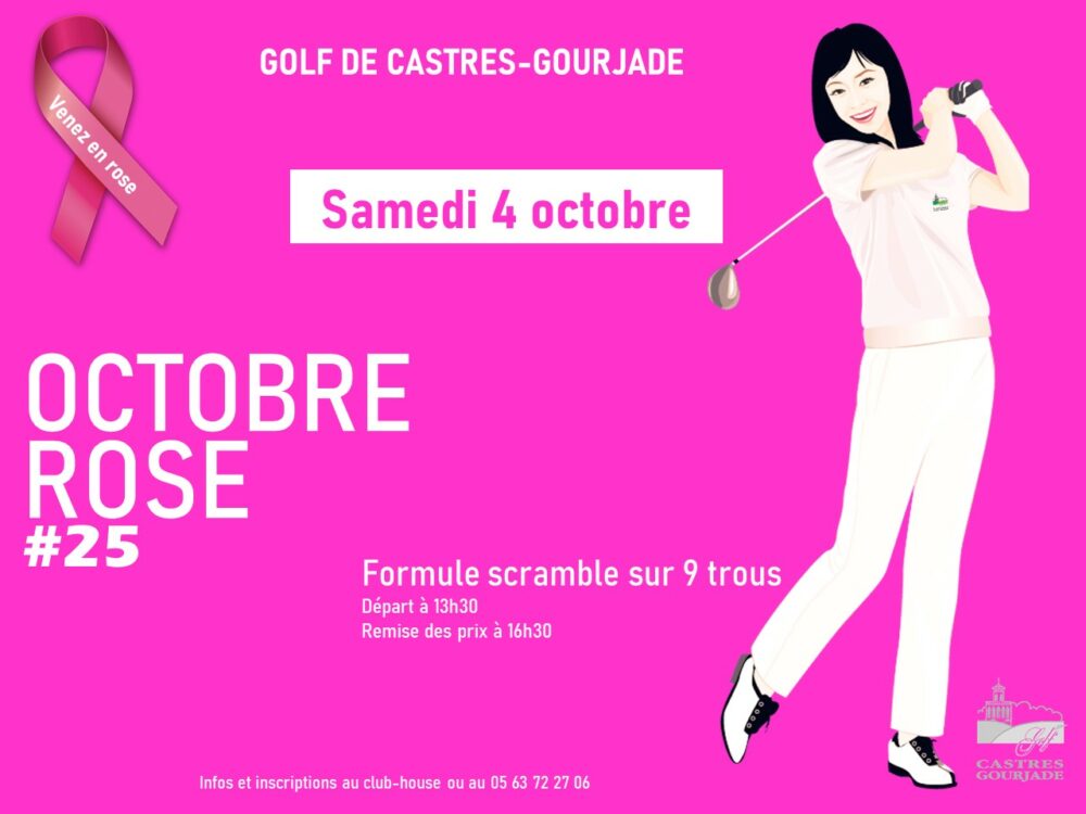 Octobre Rose au Golf